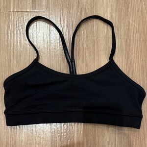 Lululemon Black Flow Y Sports Bra